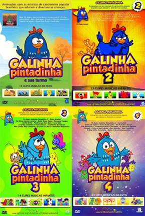 Galinha Pintadinha 1, 2, 3 e 4 - Todos os Filmes via Torrent