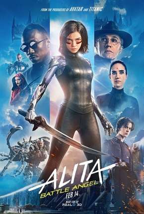 Alita - Anjo de Combate Legendado via Torrent