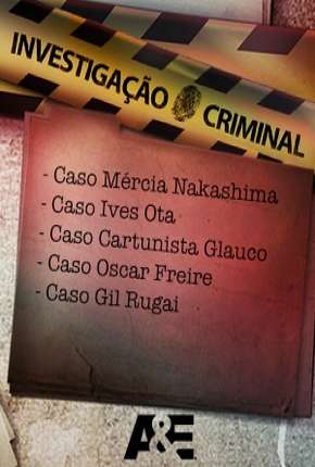 Investigação Criminal - 1ª Temporada Nacional Download - Rede Torrent