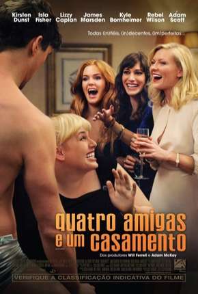 Quatro Amigas e um Casamento - Bachelorette Dublado e Dual Áudio Download - Rede Torrent