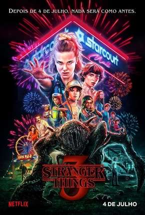 Stranger Things - 3ª Temporada HD Netflix via Torrent