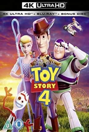 Toy Story 4 4K Dublado e Dual Áudio 5.1 Download - Rede Torrent