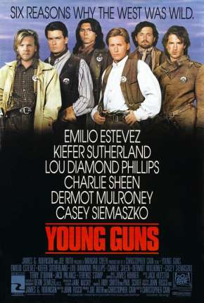 Os Jovens Pistoleiros - Young Guns via Torrent