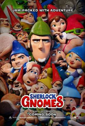 Sherlock Gnomes e o Mistério do Jardim via Torrent