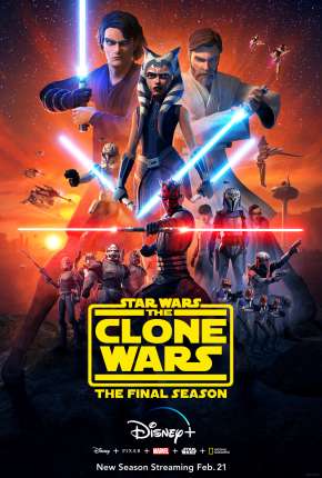 Star Wars - A Guerra dos Clones 1ª até 7ª Temporada via Torrent