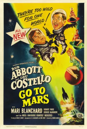 Abbott e Costello no Planeta Marte via Torrent