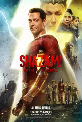 Shazam! Fúria dos Deuses Dublado e Dual Áudio 5.1 Download - Rede Torrent