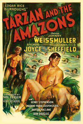 Tarzan e as Amazonas / Tarzan and the Amazons Dublado e Dual Áudio Download - Rede Torrent